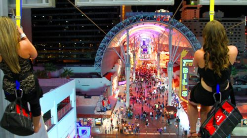 Check Out the SlotZilla Zipline in Downtown Las Vegas!